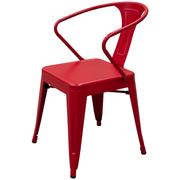 Silla Tolix Brazo Asiento Cuadrado - Imagen 6