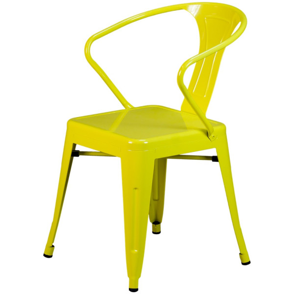 Silla Tolix Brazo Asiento Cuadrado - Imagen 7