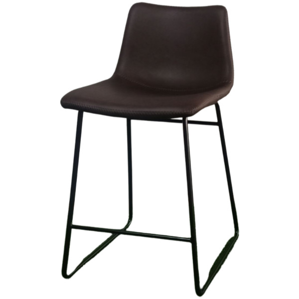 Banco Stz piel Cafe Obscuro Kitchen Stool - Imagen 3