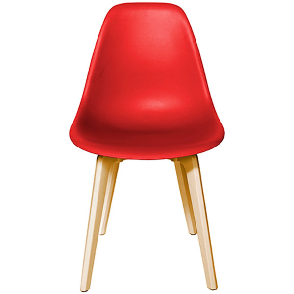 Silla eames H roja - Imagen 3