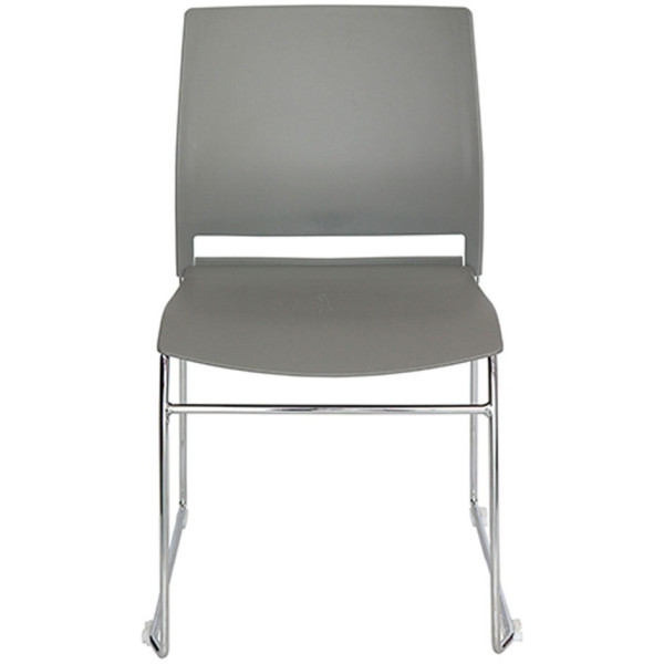 Silla visitante DELTA gris - Imagen 3