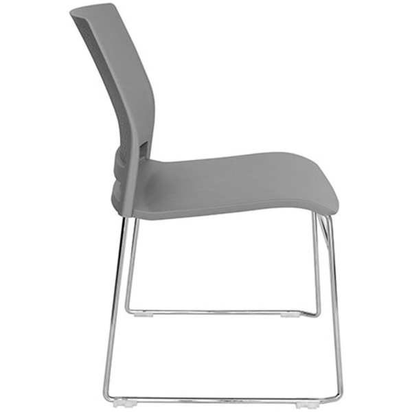 Silla visitante DELTA gris - Imagen 4
