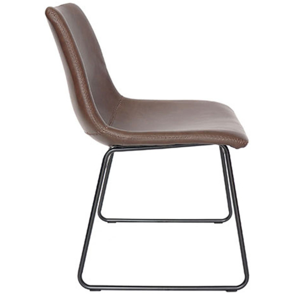 Silla stz Piel Cafe Obscuro - Imagen 2