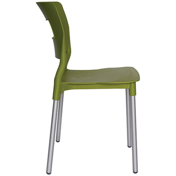 Silla Restaurantera m64 blanco - Imagen 4