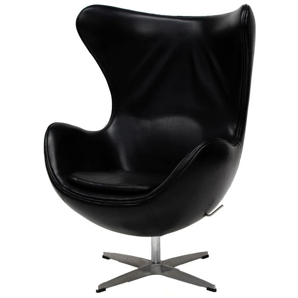 Sillón Arne Egg Piel Italiana - Imagen 3