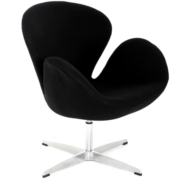 Sillón Swan  Rep Negro