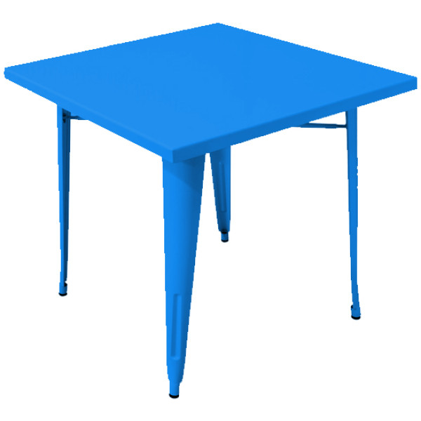 Mesa Tolix Cubierta Metalica Metal Color a Eleccion - Imagen 2