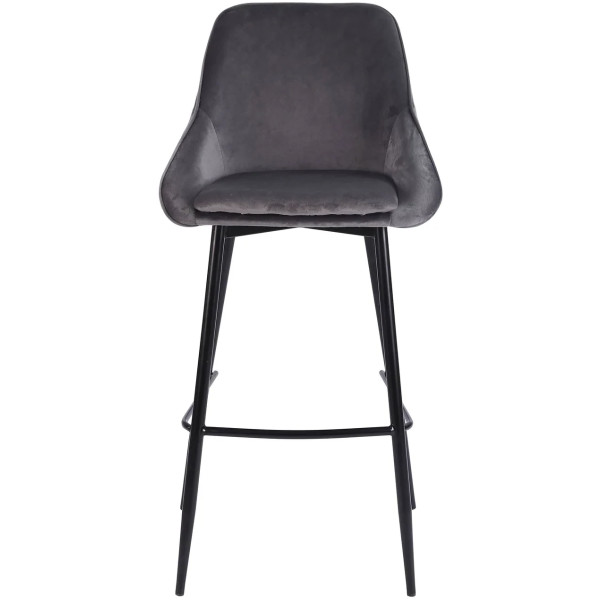 Banco Oslo terciopelo kitchen stool - Imagen 2