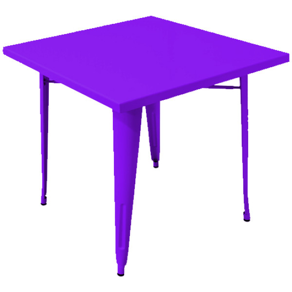 Mesa Tolix Cubierta Metalica Metal Color a Eleccion - Imagen 3