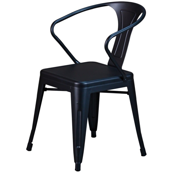 Silla Tolix Brazo Asiento Cuadrado - Imagen 3