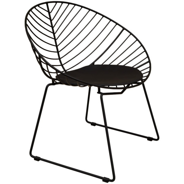Silla Mond metal exterior tipo acapulco todo clima