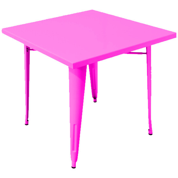 Mesa Tolix Cubierta Metalica Metal Color a Eleccion - Imagen 5
