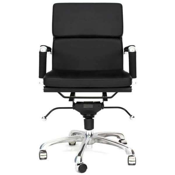 Silla Eames Soft Pad Bajo Negro - Imagen 3