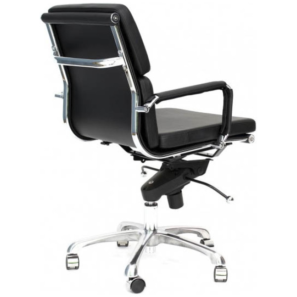 Silla Eames Soft Pad Bajo Negro - Imagen 2