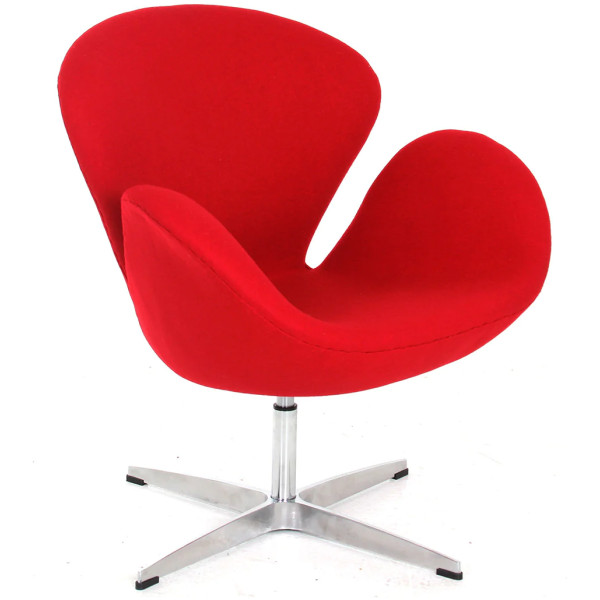 Sillón Swan  Rep Rojo
