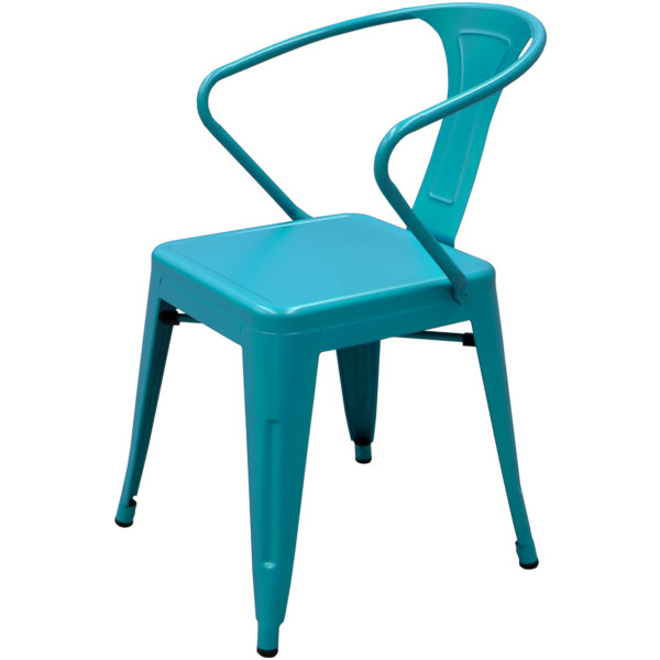 Silla Tolix Brazo Asiento Cuadrado - Imagen 10