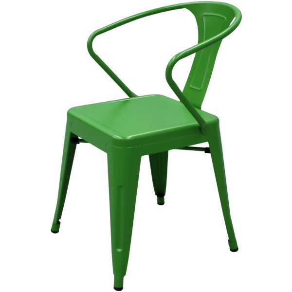 Silla Tolix Brazo Asiento Cuadrado - Imagen 11