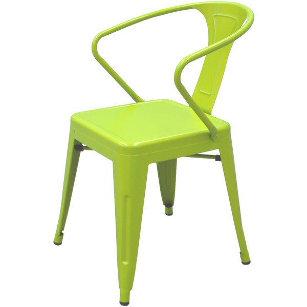 Silla Tolix Brazo Asiento Cuadrado - Imagen 12