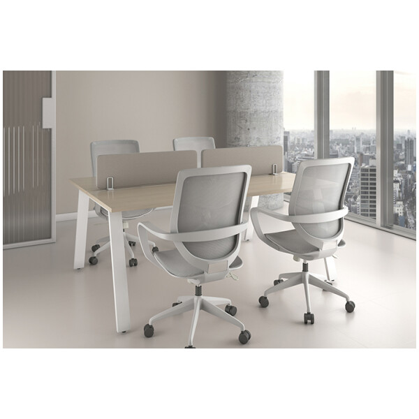 Silla Semi Ejecutiva Evolution OHE-99 Estructura gris - Imagen 6