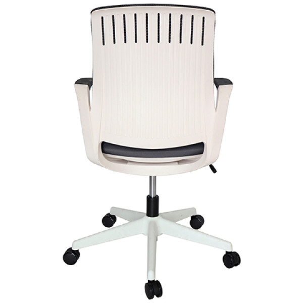 Silla Semi Ejecutiva Whale OHE-100 Estructura blanca - Imagen 4