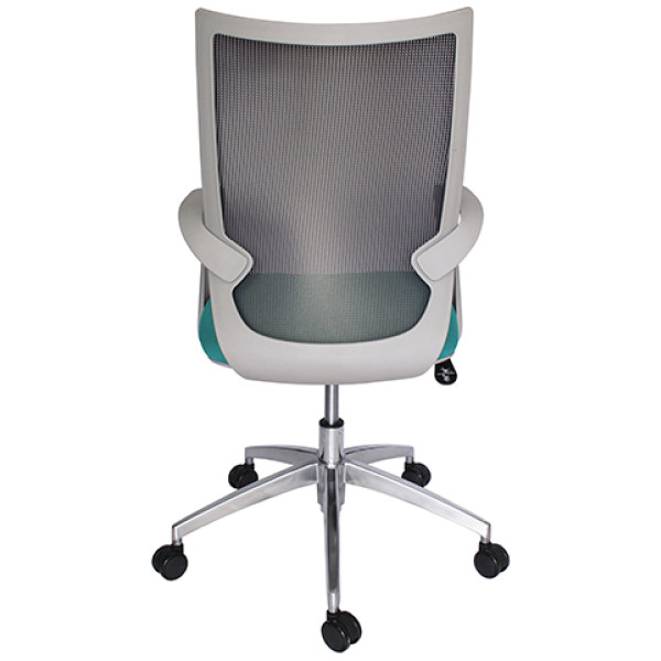 Silla Semi Ejecutiva Equa OHE-183 estructura gris - Imagen 4