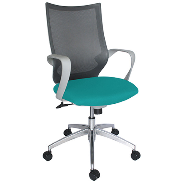 Silla Semi Ejecutiva Equa OHE-183 estructura gris