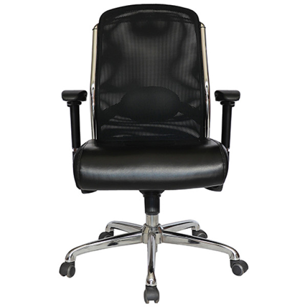 Silla Semi Ejecutiva Mesh Malla Croma OHE-193 negro - Imagen 2