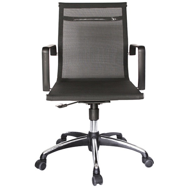 Silla Aluminum Mesh Semi Ejecutiva Travis OHE-293 negro - Imagen 2