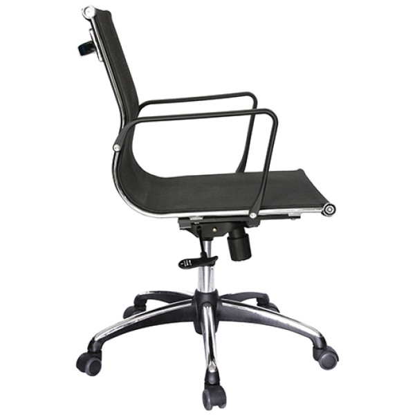 Silla Aluminum Mesh Semi Ejecutiva Travis OHE-293 negro - Imagen 3