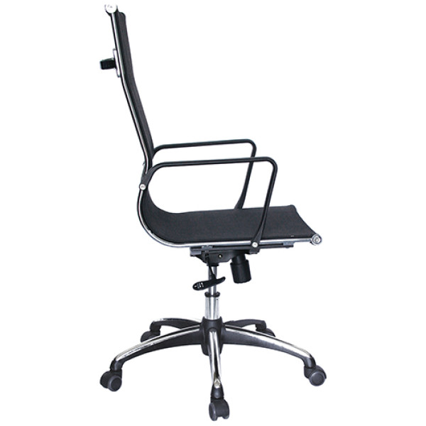 Silla Aluminium Mesh Ejecutiva Travis OHE-295 negro - Imagen 3