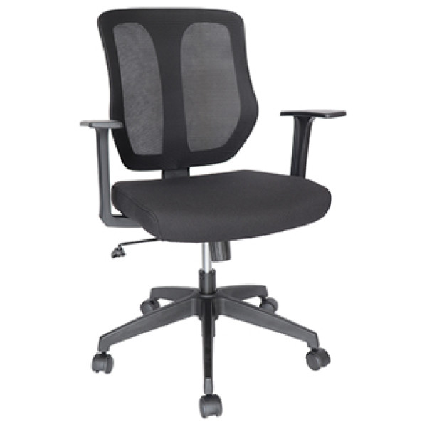 Silla Secretarial Wind OHE-55 negro