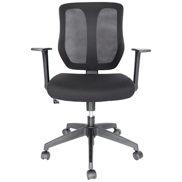 Silla Secretarial Wind OHE-55 negro - Imagen 2