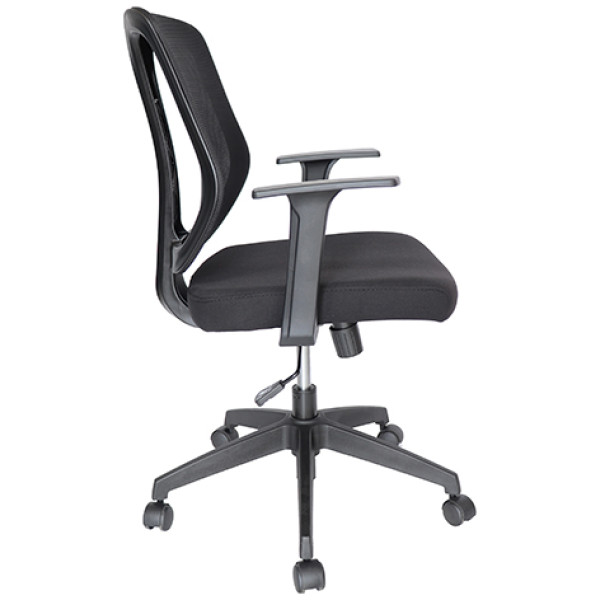 Silla Secretarial Wind OHE-55 negro - Imagen 3