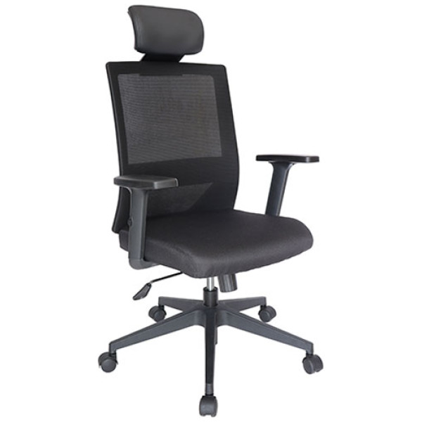 Silla Ejecutiva Mesh Bosse OHE-65 negro
