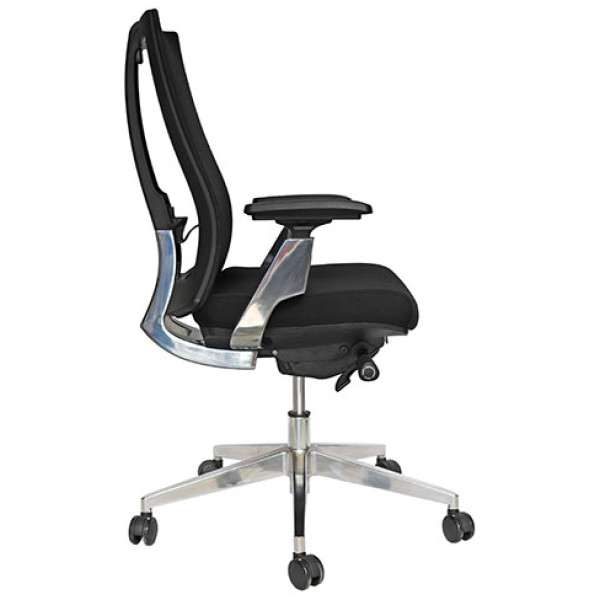 Silla Semi Ejecutiva Natalino OHE-703 negro - Imagen 3