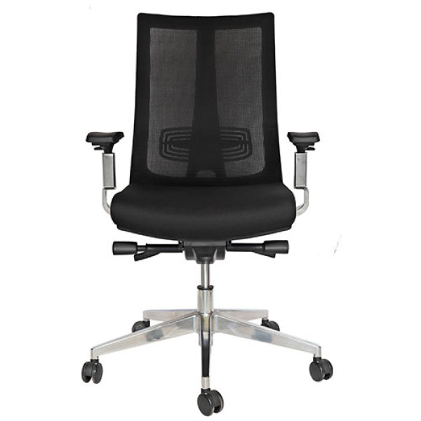 Silla Semi Ejecutiva Natalino OHE-703 negro - Imagen 2