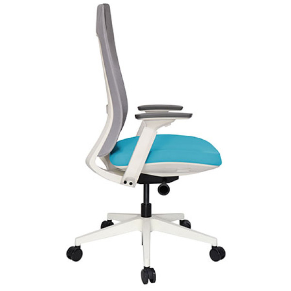 Silla Semi Ejecutiva Quo OHE-803 blanco - Imagen 3