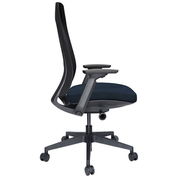 Silla Semi Ejecutiva Quo OHE-803 negro - Imagen 3