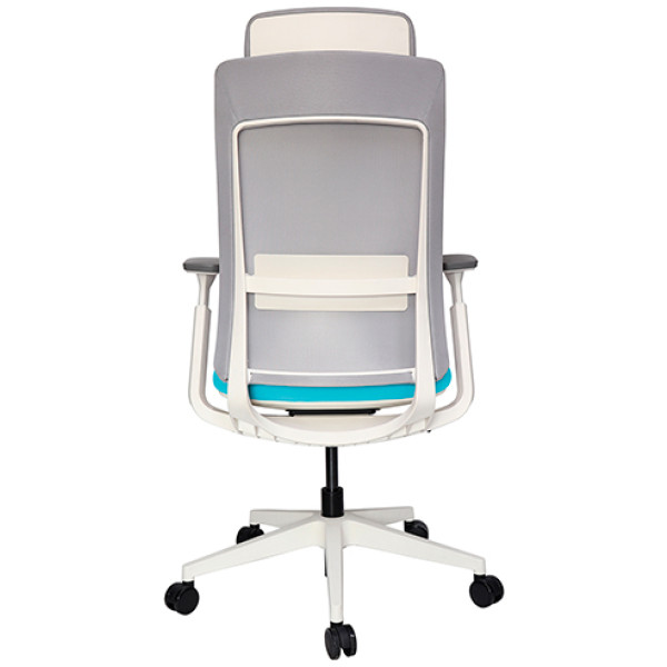 Silla Ejecutiva Quo OHE-805 blanco - Imagen 4