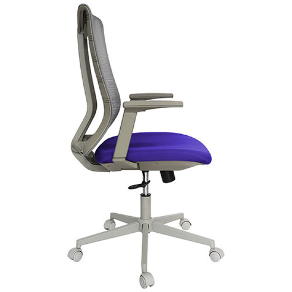 Silla Ejecutiva Athelier OHE-903 gris - Imagen 3