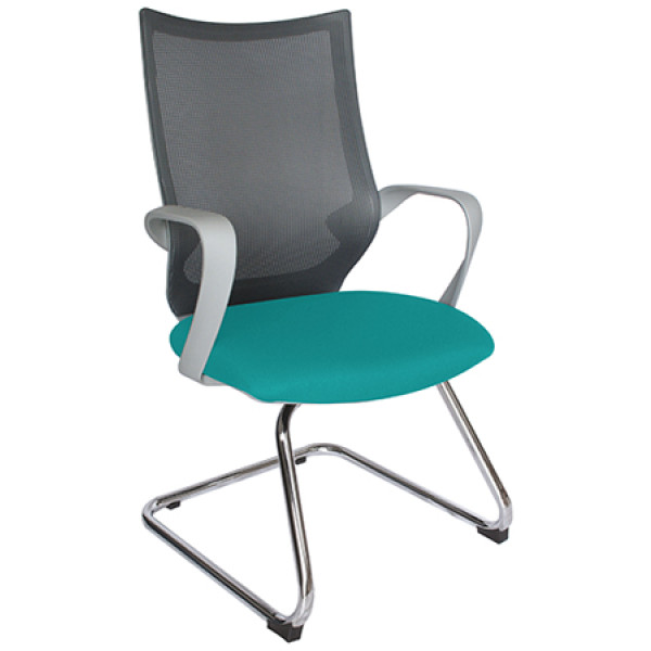 Silla Visita Equa OHV-188 gris