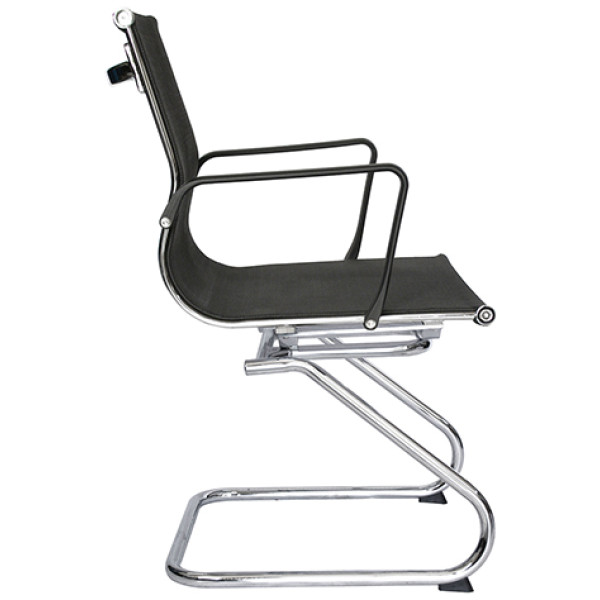 Silla Aluminium Mesh Visita Travis OHV-298 negro - Imagen 3