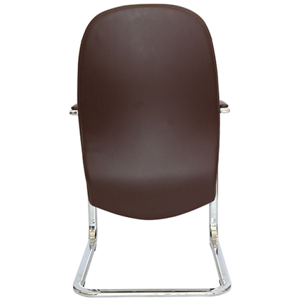 Silla Alufsen OHV-408 chocolate Cafe Visita visitante - Imagen 4