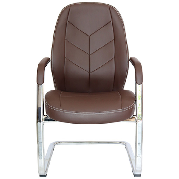 Silla Alufsen OHV-408 chocolate Cafe Visita visitante - Imagen 2