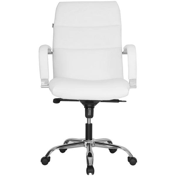 Silla Ejecutiva Piel Blanca AB2012 o Color A Eleccion - Imagen 3
