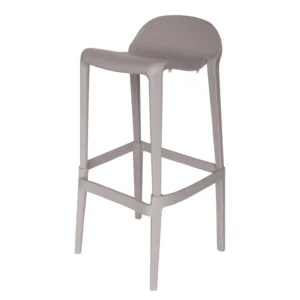 Banco alto Joyous OHV-83 compacto para barra de bar exterior