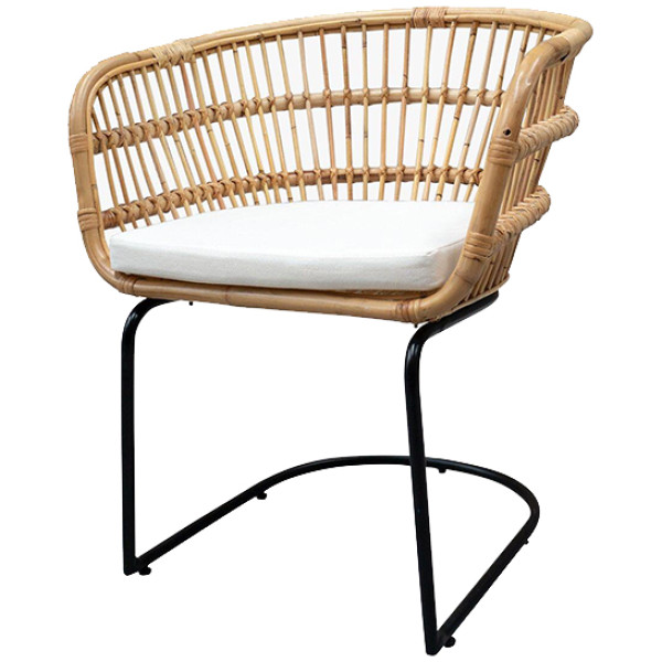 Sillón Rattan Exterior Blau ratan