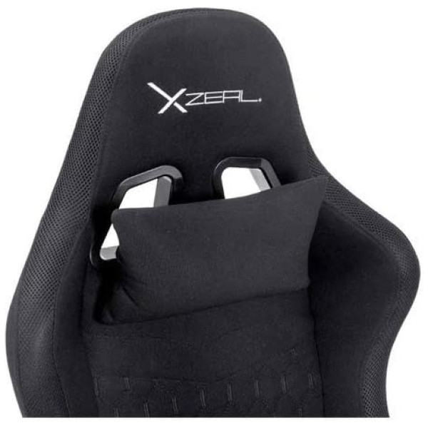 Silla Gamer XZEAL Led RGB tela  Ergonómica Reclinable - Imagen 8