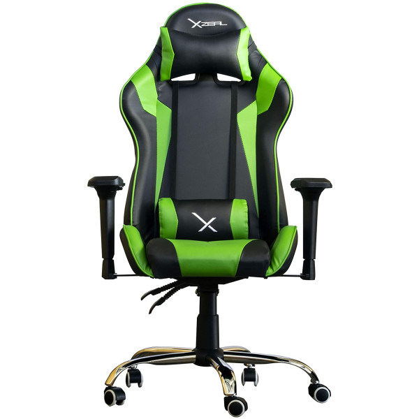 Silla Gamer XZEAL verde Reclinable Ergonomica - Imagen 3
