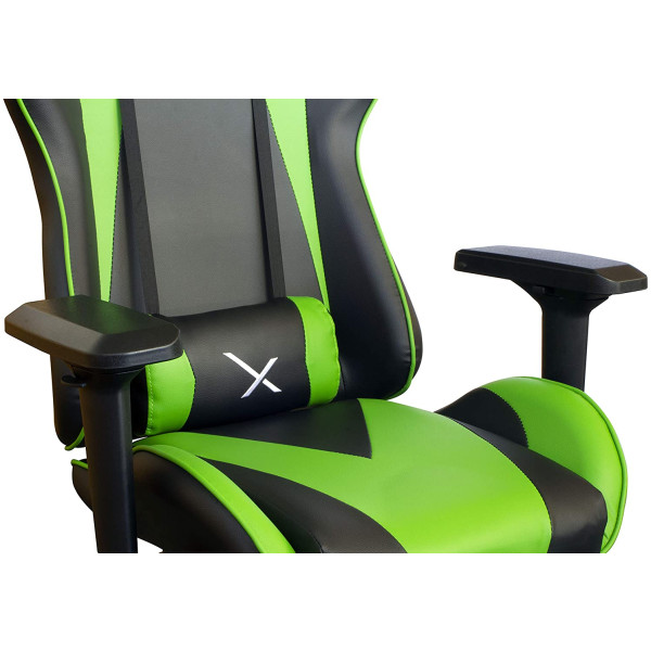 Silla Gamer XZEAL verde Reclinable Ergonomica - Imagen 6